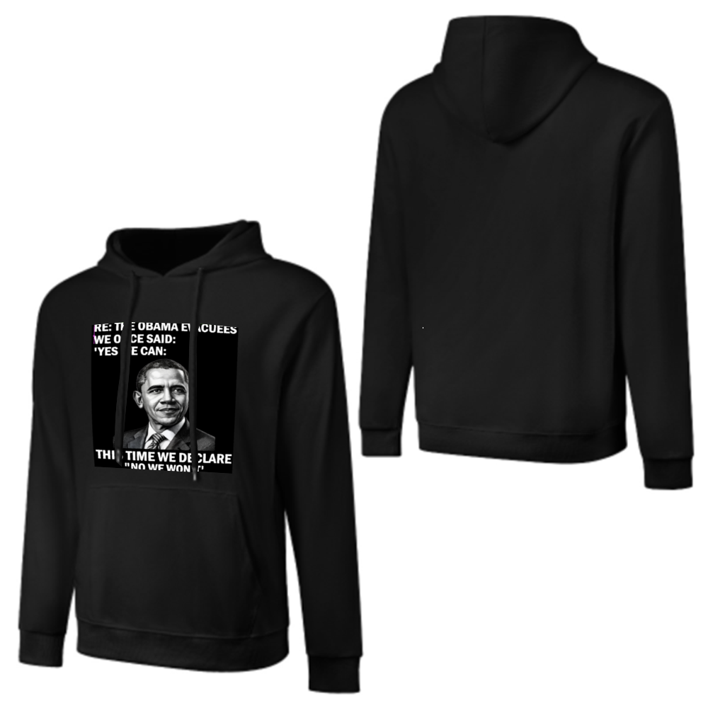 Custom Front & Back Print Cotton Hoodies Custom Men's Long Sleeve Sweatshirts