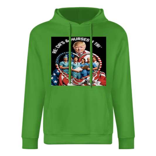 Custom Front & Back Print Cotton Hoodies Custom Men's Long Sleeve Sweatshirts